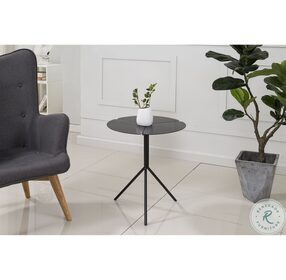 Ivy Black End Table