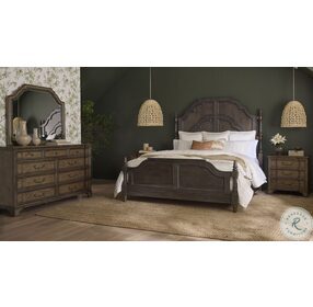 Revival Row Chimney Smoke Queen Panel Bed