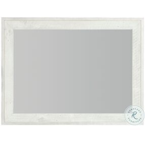 Highland Park Brushed White And Glazed Silver Denys Mirror