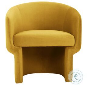 Franco Yellow Accent Chair
