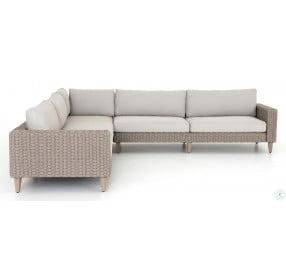 Remi Stone Grey Outdoor Sectional