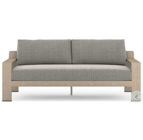 Monterey Faye Ash And Washed Brown Outdoor Loveseat