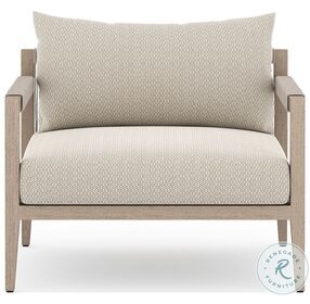 Sherwood Faye Sand And Washed Brown Outdoor Chair