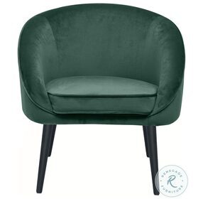 Farah Green Accent Chair
