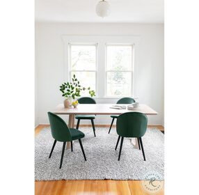 Clarissa Green Dining Chair Set Of 2