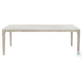 Marbella Matte Shell And Sun Washed 85" Dining Table