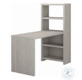Echo Gray Sand 56" Bookcase Home Office Set