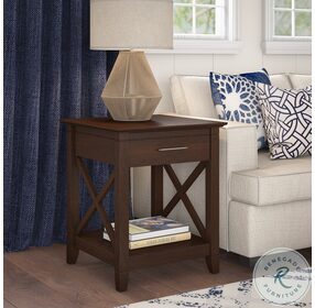 Key West Bing Cherry Drawer End Table