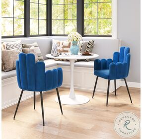 Noosa Navy Dining Chair Set of 2