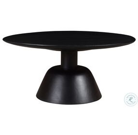 Nels Charcoal Black Occasional Table Set
