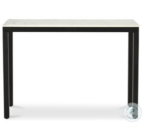 Parson Black And White Console Table