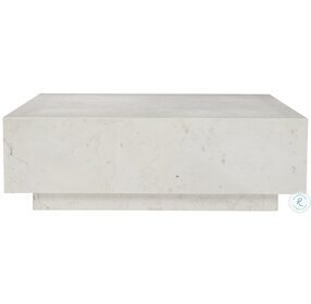 Donnelly White Marble Cocktail Table