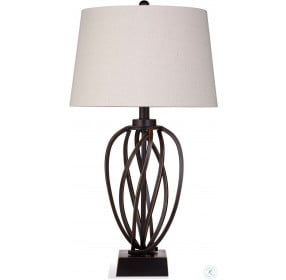 Boho Brown Orson Table Lamp