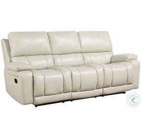 Cicero Cream Power Reclining Living Room Set With Power Footrest and Headrest
