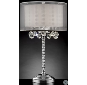 Lila 78.5" Silver Table Lamp
