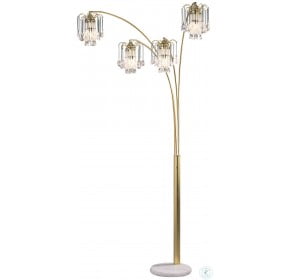 Elouise Sand Gold 91" Arch Lamp