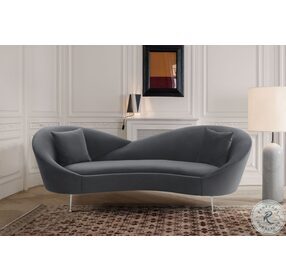 Anabella Gray Upholstered Sofa