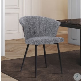 Orchid Grey Fabric Dining Chair