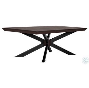 Pirate Coffee Bean Brush And Natural Black Modern Occasional Table Set