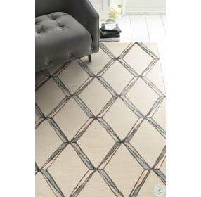 Libby Langdon Upton Putty And Slate Mod Scape Small Area Rug