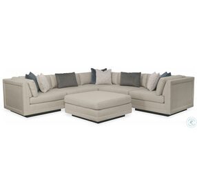 Modern Fusion Beige Sectional