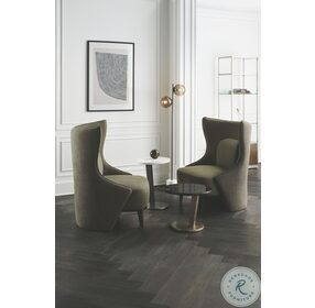 La Moda Grey Forma Accent Chair
