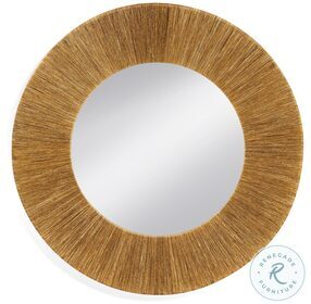 Lopez Natural Rope Wrapped Wall Mirror