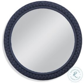 Foremast Blue Rope Wall Mirror