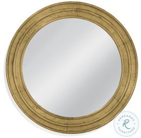 Rhone Antique Brass Wall Mirror