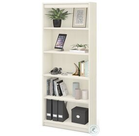 Universel White Chocolate 30" Standard Bookcase