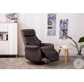 Relax-R Espresso Air Leather Orleans Recliner