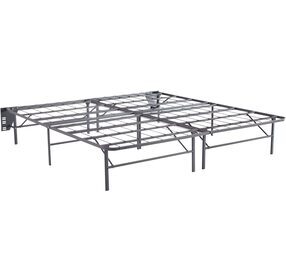 Better Than A Boxspring Gray King Foundation Set of 2