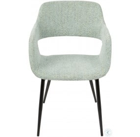 Margarite Light Green Accent Chair Set of 2