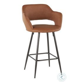 Margarite Brown Counter Height Stool Set Of 2