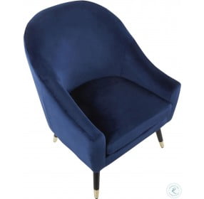 Matisse Blue Accent Chair