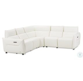 Verona Snow White Reclining Sectional