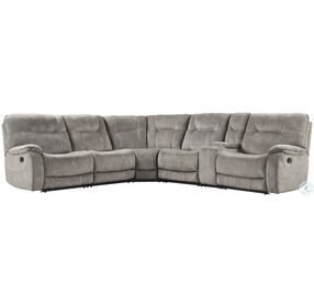 Cooper Shadow Natural Manual Reclining Sectional