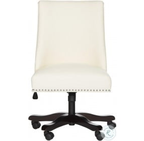 Scarlet Creme Adjustable Desk Chair
