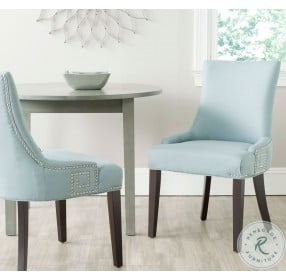 Gretchen Light Blue 20" Side Chair Set Of 2