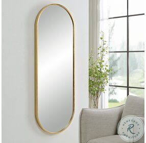 Varina Gold Leaf Mirror