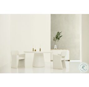 Tranquility Morel Canberra Ivory Arm Chair