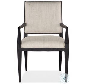 Linville Falls Charred Black Linn Cove upholstered Arm Chair Set Of 2