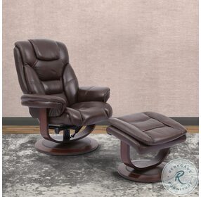 Monarch Robust Swivel Recliner with Ottoman