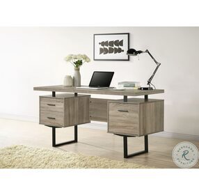 Elwood Light Gray Desk