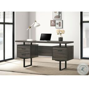 Elwood Dark Gray Desk