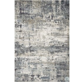 Montreal Ivory And Teal Palette Runner Area Rug