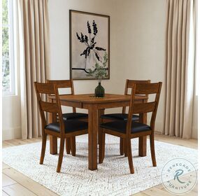 Mariposa Rustic Whiskey Extendable Dinette Table