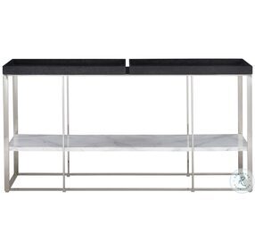 Lafayette Silver Mist And Cerused Mink Console Table