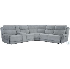 Spencer Tide Graphite Power Reclining Sectional