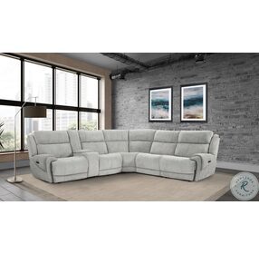 Spencer Tide Pebble Power Reclining Sectional